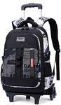 ETAISHOW Rolling Backpack for Boys 