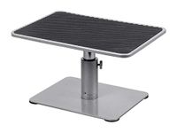 Monoprice Universal Monitor Riser Stand - Silver Perfect for Raising Your Monitor About 4.7 to 6.7 Inches - Workstream Collection