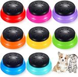 Yunsailing 8 Pack Voice Recording Button Dog Buttons Communication Recordable Buttons Dog Cat Talking Button Pet Training Buzzer, 30 Second Recording Buzzers Pet Learning, Office Game, 8 Colors