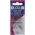 DMC Embroidery Hand Needles, Size 5 16/Pkg
