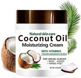 DR MEINAIER Coconut Oil Cream. Spa size 10.5 oz Moisturizing Cream. Coconut Oil for Face, Hands, Hair. Intense Hydration For Dry skin