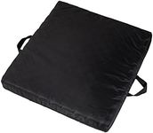 DMI Gel Foam Comfort Seat Cushion and Wheelchair Cushion, Waterproof Cover, Black