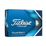 Titleist Tour Soft Golf Balls, Whit