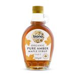 Biona Organic Maple Syrup 330g - Amber, Grade A - Pure Canadian