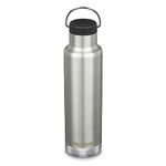 Klean Kanteen Insulated Classic 20oz (w/Loop Cap) Brushed Stainless