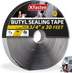 XFasten Butyl Sealing Tape, Black, 