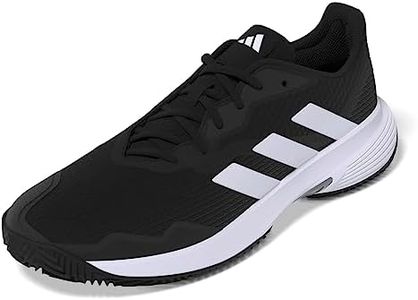adidas Men's CourtJam Control Tennis Sneakers, core Black/FTWR White/Grey Four, 8 UK