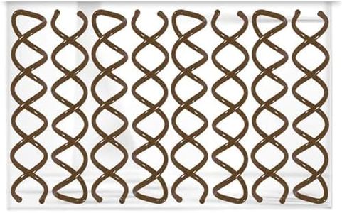 Hawwwy Spiral Bobby Pins 8 Pack Spin Pins, Easy & Fast Bun Maker Twist Hair Pins for Women Kids, Updo Hair Accessories, Messy Bun Tool, Perfect Small Bun Bobbypins Bobbie Fashion ( Light Brown - 2 Inches)