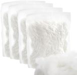 Cididu 800g/27oz Polyester Fiber Fill, Premium Fiber Fill Stuffing, Fluff Stuffing High Resilience Fiber for Stuffed Animal Crafts, Small Dolls, Pillow Comforter DIY, Cushions Stuffing