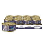 Blue Buffalo Wilderness High Protein Grain Free, Natural Adult Pate Wet Cat Food, Chicken 155g Cans (Pack Of 24) - 5.5 Oz