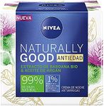 Nivea Nautrally Good Anti-Ageing Wrinkle Night Facial Cream For Mature Skin 50ml