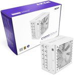 NZXT C1000 Gold ATX 3.1 - Fully Modular Low-Noise PC Gaming Power Supply - 1000 Watts - 80 Plus Gold - 12V-2x6 Connector - Zero Fan Mode - 100% Japanese Capacitors - White