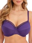 Fantasie Fusion Full Cup Side Support Bra BlackBerry Purple 36E