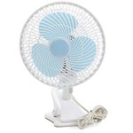 REMICH 3 in 1 Clip Fan 180MM 2 Speed Desk Electric Fan - Strong Wind Powerful Portable Fan Adjustable Table Fan Clip Fan (Pack Of 1)