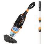 PoolyPoly Pool Hoover Rechargeable, Electric Pool Vacuum Cleaner with Adjustable Handle, 60 Minutes Running Time, Cordless Handheld Pool Vacuum for Spas, Hot Tubs, Pools, Black