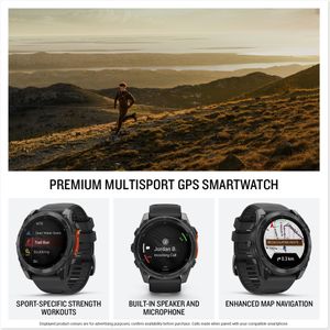 Garmin fēnix 8 GPS Smartwatch, 51mm Slate Gray