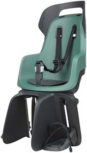 BOBIKE 8012300015 - Siège Avant GO Maxi pour vélos avec Roues de 26" à 29" avec ancrage dans Le Porte-Bagages de Couleur Menthe Poivrée, Peppermint