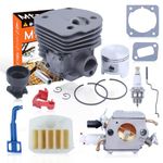 Mtanlo Big Bore 45Mm Cylinder Piston Kit For Husqvarna 353 351 350 346 346Xp 345 340 Chainsaw 503283208, 503 28 32 08, 503854401, 503854501, 503998601, 503 88 92 01, 503 86 96 01, 503 86 95 02