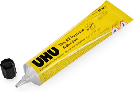 UHU All Purpose Adhesive Glue, 60ml – Pack of 12 Tubes
