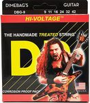 DR Strings Electric Guitar Strings, Dimebag Darrell Signature, Treated Nickel-Plated, 9-42