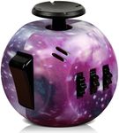 6 Sided Fidget Toy Cube Galaxy - Fidget Cubes Fidget Fiddle Anxiety Toys for Adults,Grils,Kids,Children,Boys - ADHD,ADD,ASD - Office Classroom Travel - BY VCOSTORE