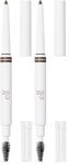 e.l.f. Instant Lift Waterproof Brow Pencil, Long-Lasting Eyebrow Pencil For Grooming & Shaping Brows, Vegan & Cruelty-Free, Neutral Brown (Pack of 2)