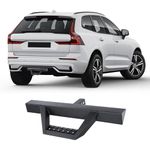 VEVOR Hitch Step for 2 Inch Receiver, Strong Steel Construction with 300 LBS Load Capacity, Rear Bumper Guard Protector with Pin Lock and Stabilizer, Universal Fit for Truck, SUV, Pickup, Trailer