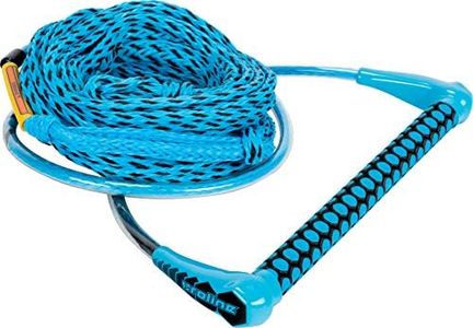 Proline by Connelly 65' Reflex Wakeboard Rope and Handle Package, Poly-E Line, EVA Handle, Blue