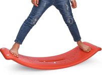 Dazmers Wobble Balance Board - For Kids, Toddlers, and Children to Improve Balance and Coordination - Sturdy Construction - Fun and Engaging Balancing Toy - classroom wobble board toys