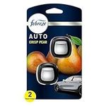 Febreze AUTO Air Freshener Vent Clip Crisp Pear Scent, 07 oz. Car Vent Clip, Pack of 2