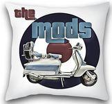 Mod Cushion, Pillow, lambretta, Target Mod, Cushion Uk Handmade