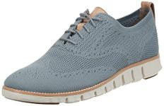 Cole Haan Mens Zerogrand Stitchlite Oxford, Ironstone Knit/Ivory, 9-M US