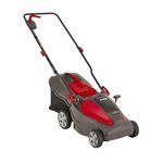 Mountfield Battery Lawnmower Electress 34 Li Kit, 34cm (13.4”) Cutting Width, incl. 2 Batteries 20V (4Ah) & Charger