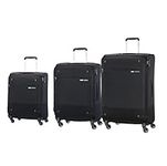 Samsonite Base Boost 3-piece Nested Luggage Set, Black, Checked – Large ( Model:92469-1041 )