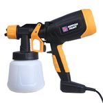 Nippon Paint 450W Electric Paint Spray Gun with 900Ml Container, 2M Long Cable | Suitable for Indoor Outdoor Home & Industrial Use (Pack of 1, Yellow and Black)