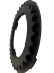 USAmade 104mm BCD SharkTooth Pro Integrated Mountain Chainring and Guard fits 1/9/10/11-Speed drivetrains (26 Tooth)