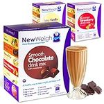 Meal Replacement Weight Loss Shake - Delicious Smooth Chocolate High Protein Diet Shake Powder, High in Fibre and Low Fat. Healthy Shakes for Women, Men 7 x 60g Sachets