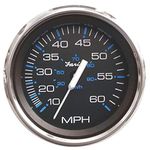 Faria 33704 Chesapeake Black 60 MPH Speedometer