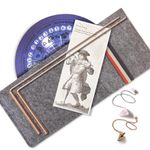 Dowsing Rod Copper -Solid Material 99% - Ghost Hunting, Divining Water, Gold, Buried Items, etc. Instructions and Video Sources Included - 5x13 Inch – Non-toxic