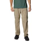 Columbia Men's Silver Ridge Utility Convertible Pant, Tusk, 30 x 30