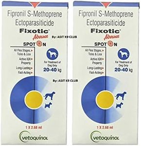 Vetoquinol Fixotic Spot On 2.68ml (20kg-40 kg) (Pack of 2) by ASIT K9 Club