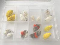 Carp and Trout Bread and Biscuit Lures Boxed set for Rigs and Fly Fishing