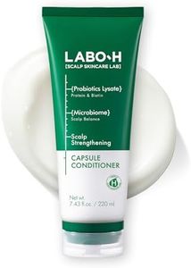 LABO-H Scalp Strengthening Capsule Conditioner for Hair Growth & Anti-Loss | Vegan Treatment with Vitamin C, Biotin, Caffeine and Rosemary Oil, Instant Softening & Nourishing, Korean, 7.43 Fl. oz.