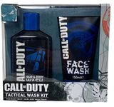 Call of Duty Tactical Wash - Gift Set (Hair/Body Wash 250ml & Face Wash 150ml), Multi Coloured