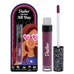 Dazller All Day Lipcolour | Ultra-intense matte | Light-weight | Liquid Lipstick for Women | Smudge-proof + Non-transfer | Up to 8hr stay | DLC013 Viola - 6g