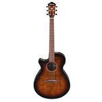 Ibanez AEG70L-TIH Lefthand Tiger Burst High Gloss - Lefthand Acoustic Guitar