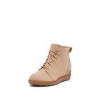 SOREL Women's Evie II Lace Boots - Canoe, Gum 2 - Size 6.5