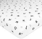 American Baby Company Printed 100% Natural Cotton Value Jersey Knit Fitted Bassinet Sheet, Alphabet, Soft Breathable, for Boys and Girls