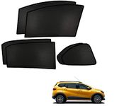 Auto Addict Fix Car Window Sunshades (Side Windows,Non Magnetic) for Renault Triber