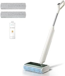 Lefant LS100 Cordless Wet Dry Mop - Self-Cleaning, Lightweight Stick Vacuum with 60 Min Runtime, 2.65kg Ultra-Lightweight, One-Step Cleaning for Hard Floors, 170° Tilt, Small Size Space-Saving Design